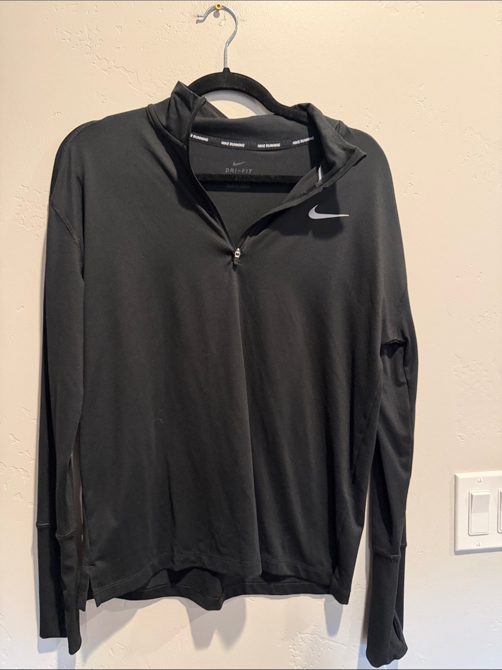 Nike Black Dri-FIT Half-Zip Training Top